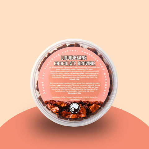 Fudgy Brownie Crumbs