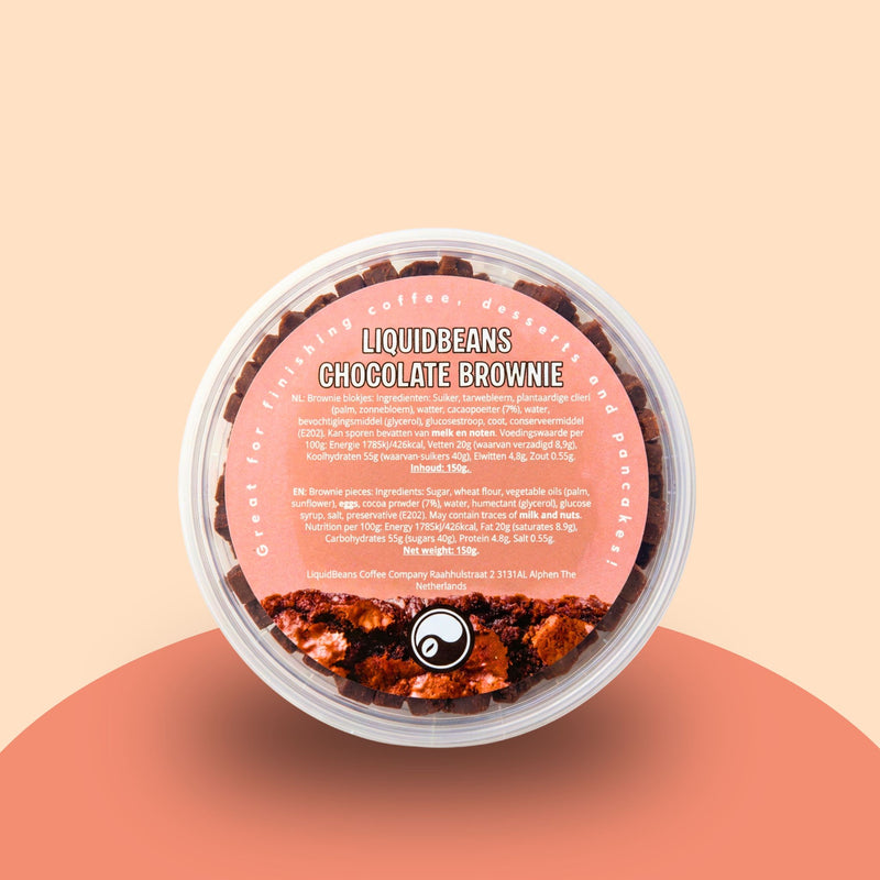 Fudgy Brownie Crumbs