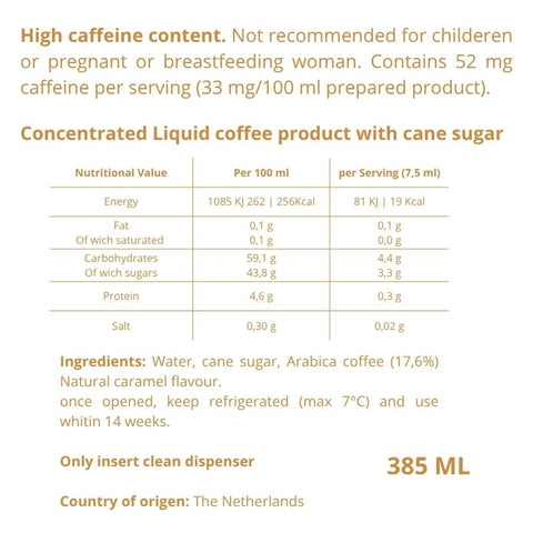 Coffee Essence Caramel 50 servings