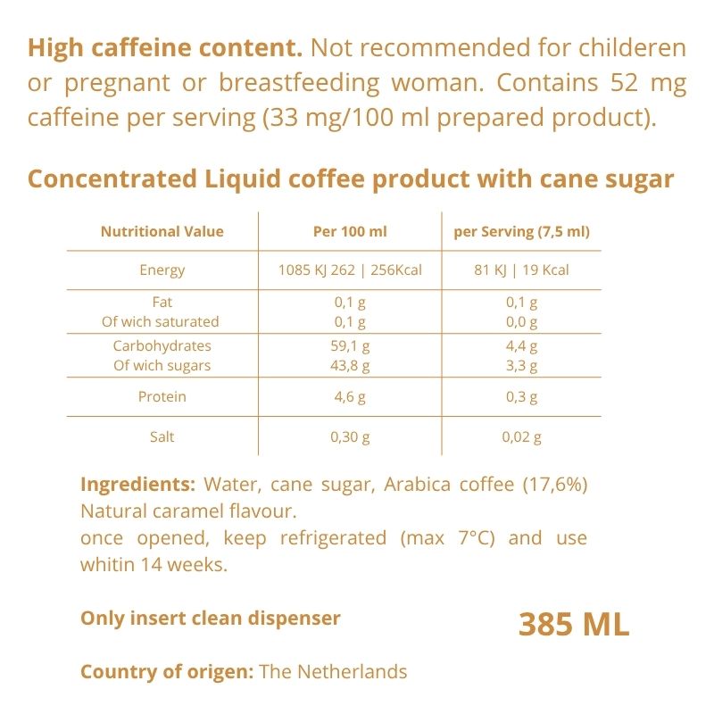 Coffee Essence Caramel 50 servings
