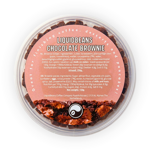 Fudgy Brownie Crumbs